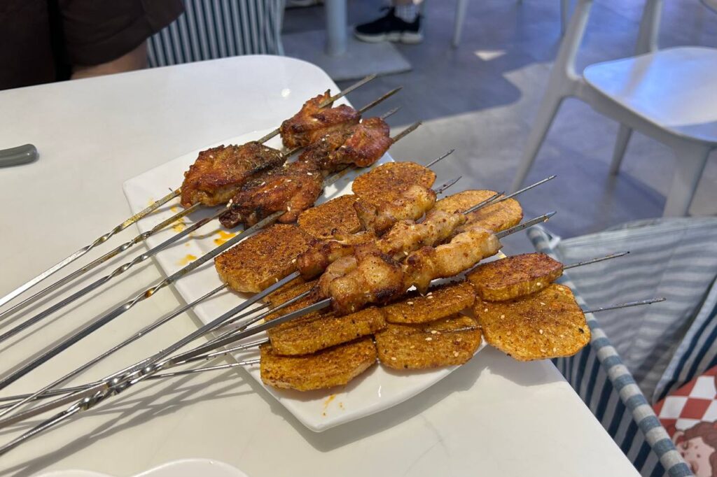skewers from chef china