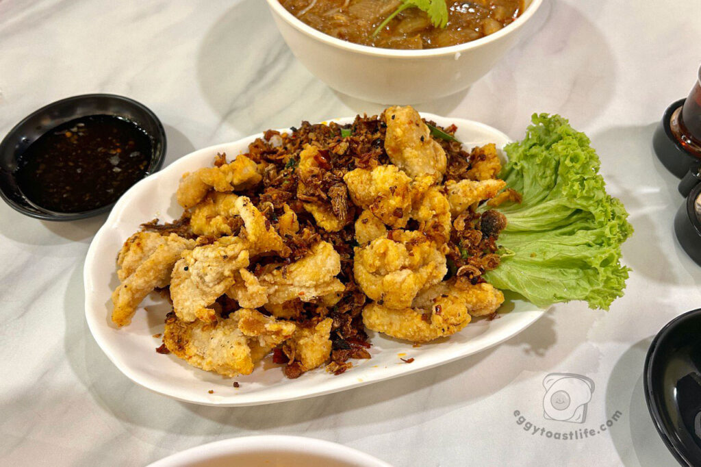 fried chicken with chili