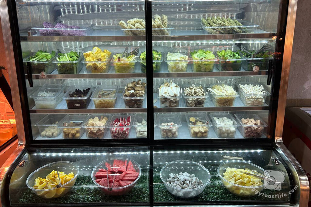 vegetables at laut