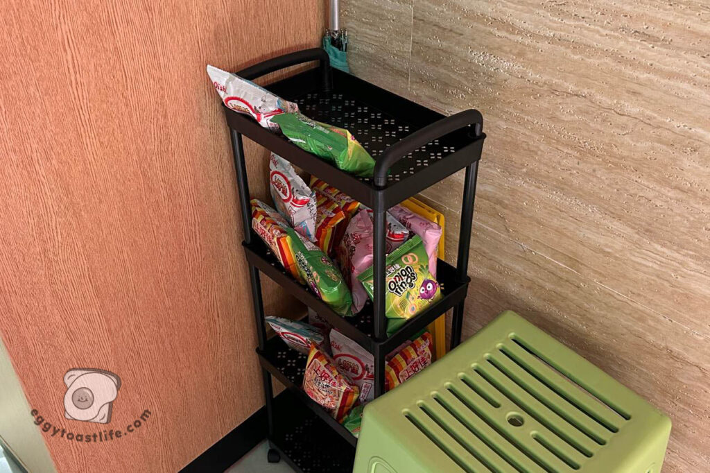 snack trolley at nong geng ji